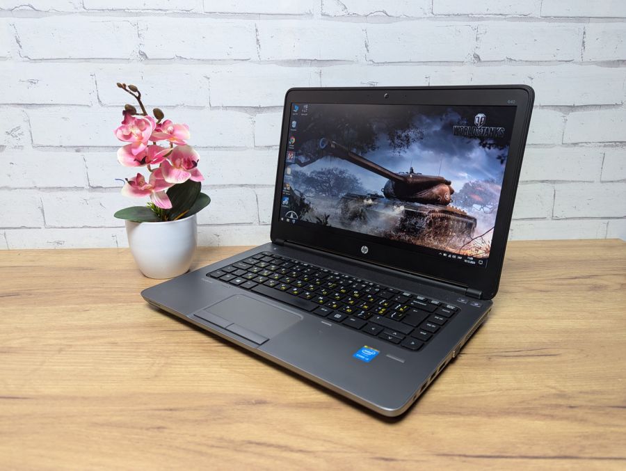 Ноутбук Б/В HP ProBook 640 G1, Intel Core i3-4000M, DDR3 8 GB, SSD 128GB, 14" HD