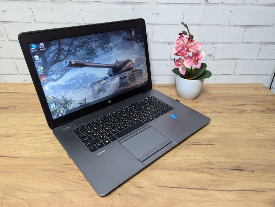 Ноутбук Б/В HP EliteBook 850 G2, Intel Core i5-5300U, DDR3 8 GB, SSD 128GB, 15.6" HD