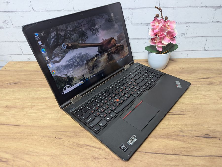 Ноутбук Б/В Lenovo Yoga 15, Intel Core i5-5200U, DDR3 8GB, SSD 256GB, 15" Full HD Сенсор