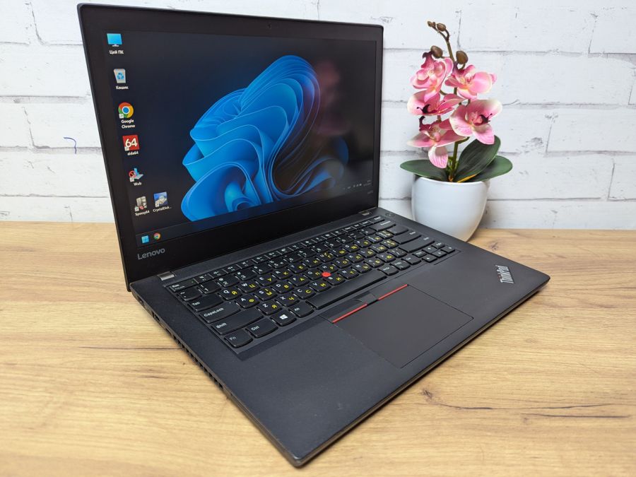 Ноутбук Б/В Lenovo A475, AMD A12-8830B, DDR4, SSD 128GB, AMD Radeon R7 Graphics, 14" Full HD Сенсор
