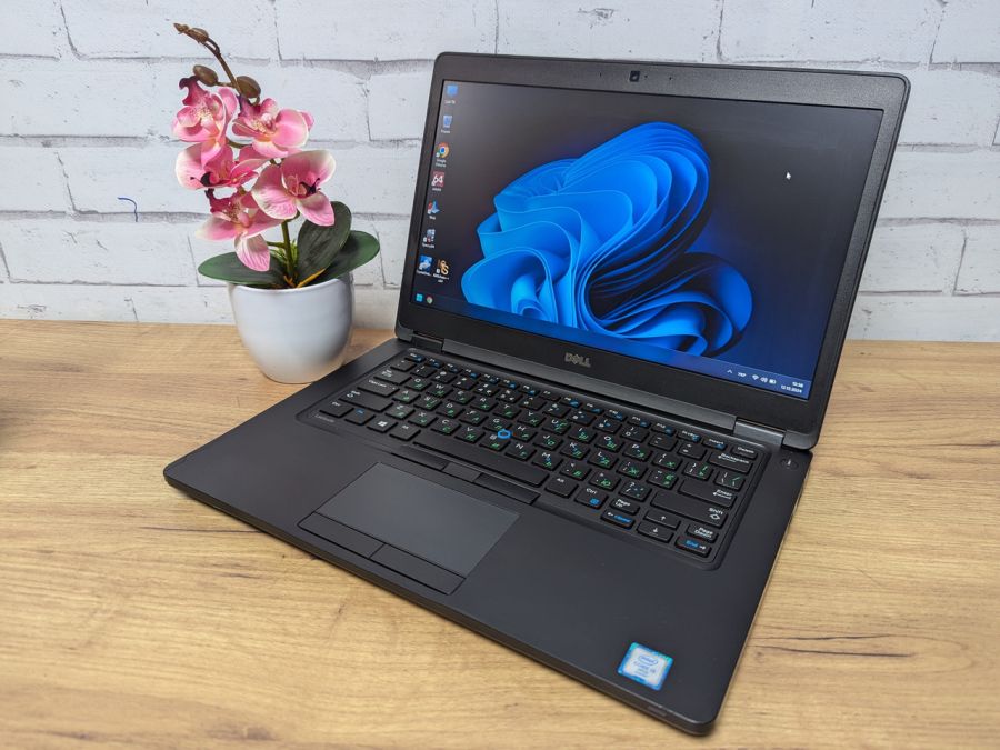 Уцінка! Ноутбук Б/В Dell Latitude 5480, Intel Core i5-6300U, DDR4 8 GB, SSD 128GB, 14" HD