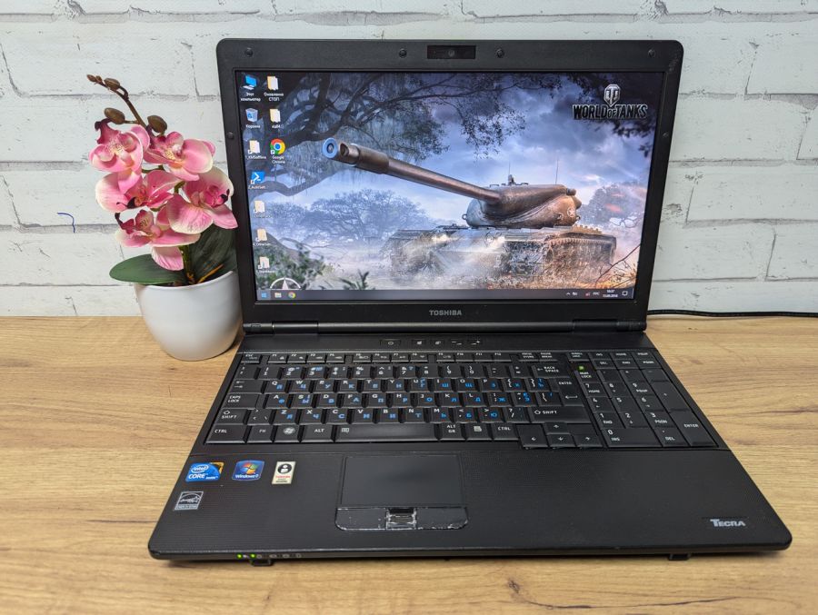 Уцінка! Ноутбук Б/В Toshiba Tecra A11-1HZ, Intel Core i3-380M, DDR3 8 GB, HDD 500GB, 15.6" HD