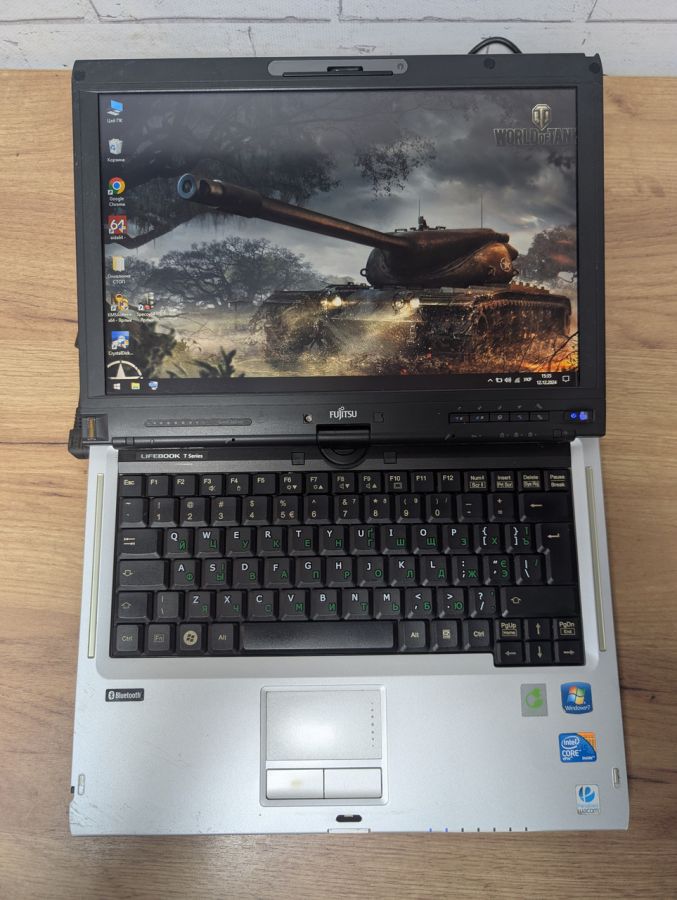 Уцінка! Ноутбук Б/В Fujitsu T900, Intel Core i5-520M, DDR3 4 GB, SSD 128GB, 13.3" HD