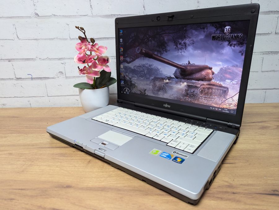 Уцінка! Ноутбук Б/В Fujitsu E 780, Intel Core i3-370M, DDR3 4 GB, SSD 128GB, 15.6" HD