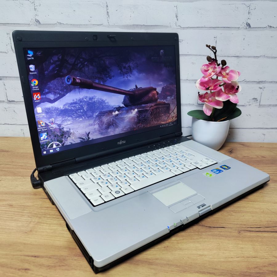 Уцінка! Ноутбук Б/В Fujitsu E780, Intel Core i5-560M, DDR3 4 GB, SSD 128GB, 15.6" HD
