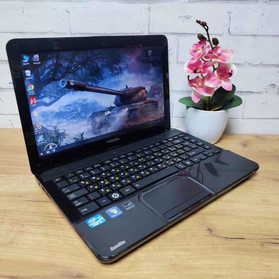 Ноутбук Б/В Toshiba Satellite L830-10D, Intel Core i3-2367M, DDR3 8GB, SSD 128GB, 12" HD