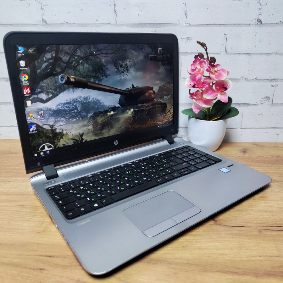 Ноутбук Б/В HP ProBook 450 G3, Intel Core i5-6200U, DDR3 16GB, SSD 128GB, 15.6" Full HD