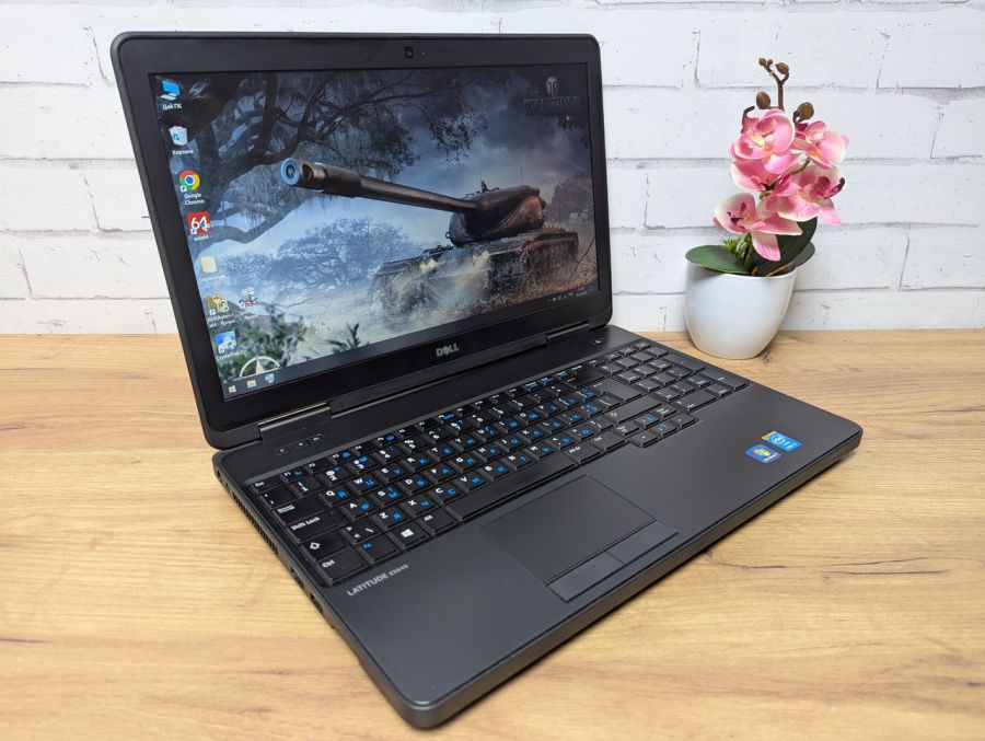 Ноутбук Б/В Dell E5540, Intel Core i3-4010U, DDR3 8GB, SSD 128GB, 15.6" HD