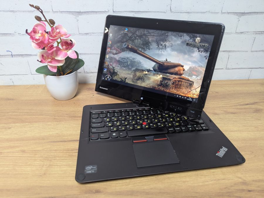 Ноутбук Б/В Lenovo ThihkPad S230U, Intel Core i7-3537U, DDR3, SSD 128GB, 12.5" Сенсор