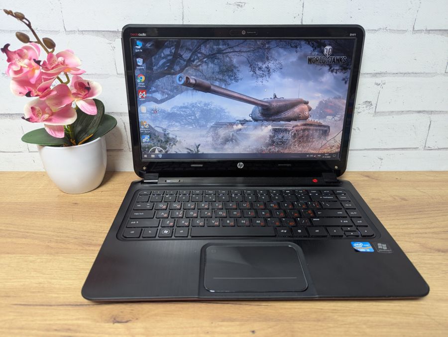 Ноутбук Б/В HP Envy ProtectSmart 4-1011ED, Intel Core i3-2367M, DDR3 8 GB, SSD 256GB, 14" HD