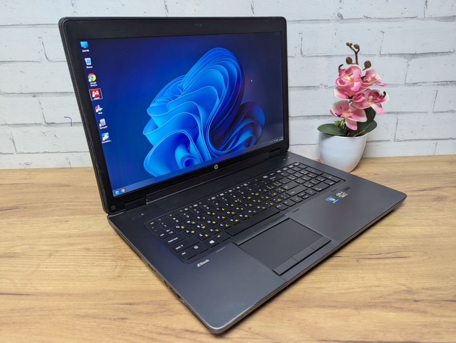 Ноутбук Б/В HP ZBook, Intel Core i7-4940MX, DDR3 32GB, SSD 256GB, NVIDIA Quadro K4100M, 17" Full HD