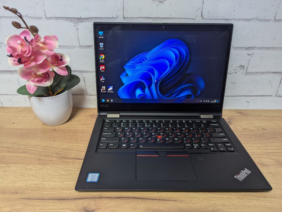 Ноутбук Б/В Lenovo ThinkPad X390 Yoga, Intel Core i5-8265U, DDR3, SSD 256GB, 13" Full HD Сенсор
