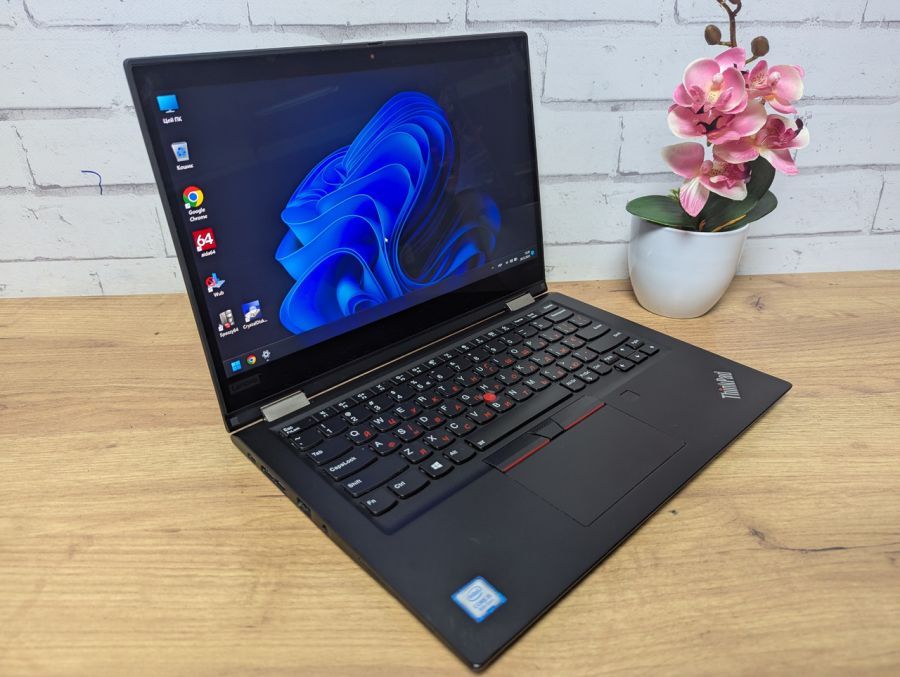 Ноутбук Б/В Lenovo ThinkPad X390 Yoga, Intel Core i5-8265U, DDR3, SSD 256GB, 13" Full HD Сенсор
