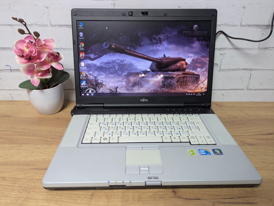 Уцінка! Ноутбук Б/В Fujitsu E780, Intel Core i5-560M, DDR3 4 GB, SSD 128GB, 15.6" HD