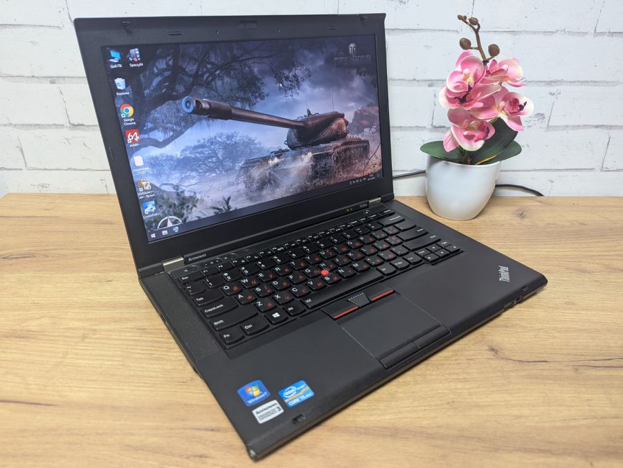 Уцінка! Ноутбук Б/В Lenovo ThinkPad T430S, Intel Core i5-3320M, DDR3 8 GB, SSD 128GB, 14" HD