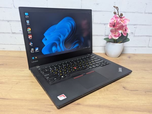 Ноутбук Б/В Lenovo A475, AMD A12-8830B, DDR4, SSD 128GB, AMD Radeon R7 Graphics 512 Gb, 14" Full HD Сенсор