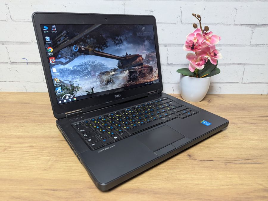 Ноутбук Б/В Dell Latitude E5440, Intel Core i5-4310U, DDR3 4 GB, SSD 128GB, 14" HD