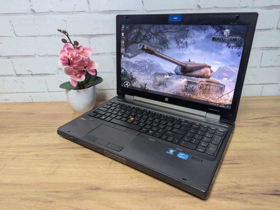 Ноутбук Б/В HP EliteBook 8570W, Intel Core i7-3630QM, DDR3 8 GB, SSD 256GB, AMD Radeon HD 7700M, 15.6" Full HD