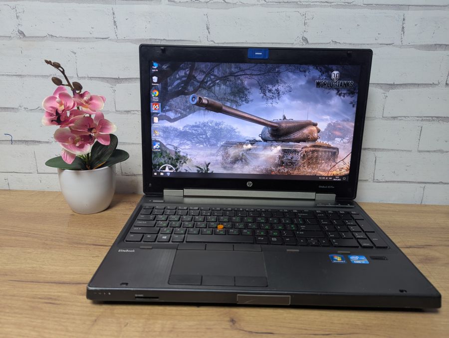 Ноутбук Б/В HP EliteBook 8570W, Intel Core i7-3630QM, DDR3 8 GB, SSD 256GB, AMD Radeon HD 7700M, 15.6" Full HD