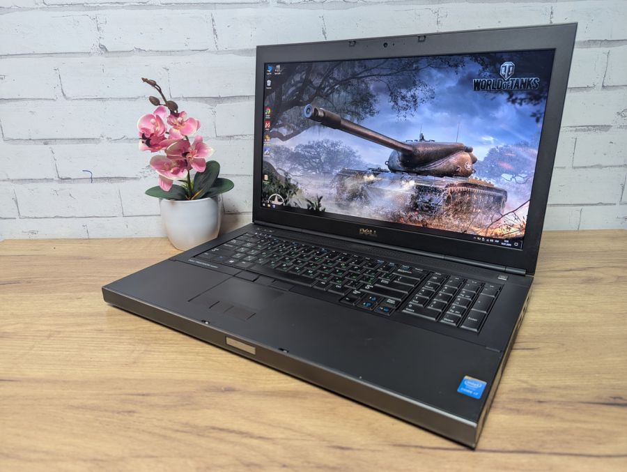 Ноутбук Б/В Dell Precision M6800, Intel Core i7-4910MQ, DDR3 24 GB, SSD 128GB + HDD 1000GB, AMD FirePro M6100 2Gb, 17" Full HD