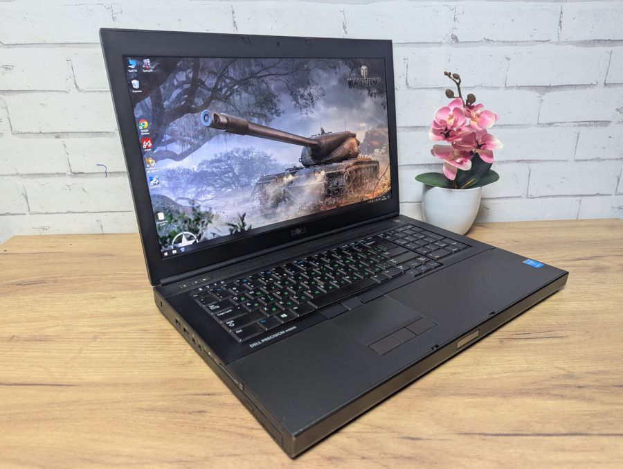 Ноутбук Б/В Dell Precision M6800, Intel Core i7-4910MQ, DDR3 24 GB, SSD 128GB + HDD 1000GB, AMD FirePro M6100 2Gb, 17" Full HD