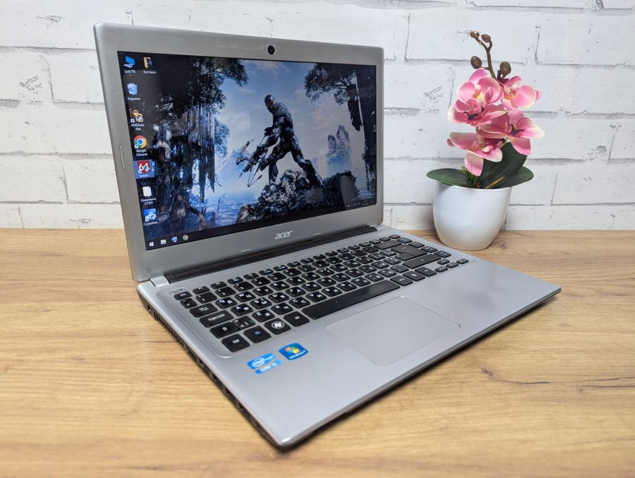 Ноутбук Б/В Acer Aspire V5-471, Intel Core i5-3317U, DDR3 8 GB, SSD 128GB, GT 620M 1Gb, 14"