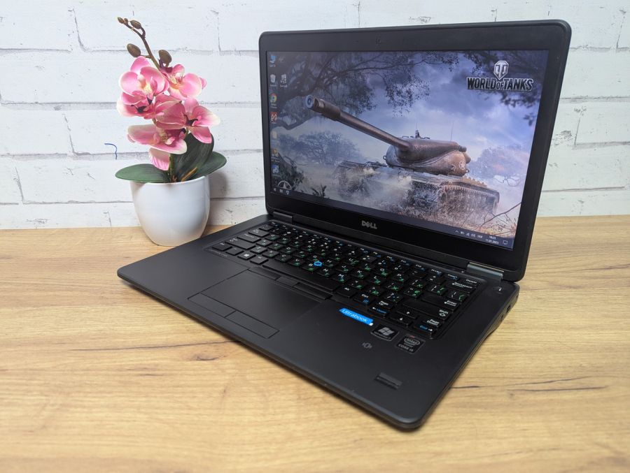 Ноутбук Б/В Dell Latitude E7450, Intel Core i5-5300U, DDR3 8 GB, SSD 128GB, 14" HD