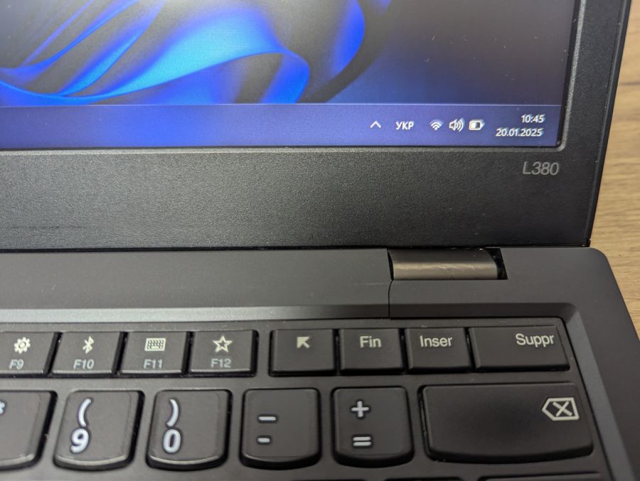 Уцінка! Ноутбук Б/В Lenovo ThinkPad L380, Intel Core i3-8130U, DDR4 16 GB, SSD 128GB, 13" HD