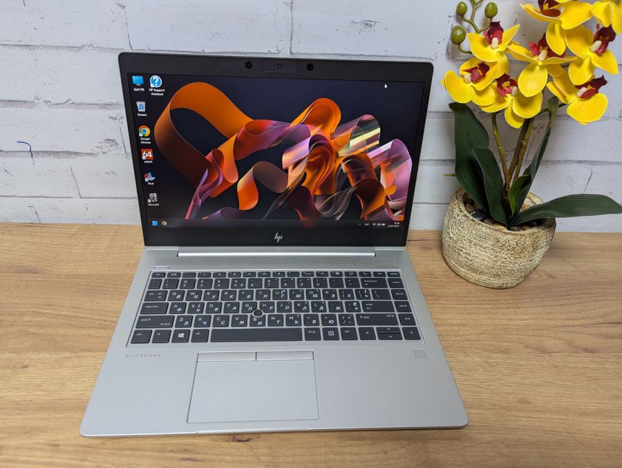 Ноутбук Б/В HP EliteBook 745 G6, AMD Ryzen 5 PRO 2500U, DDR4 16 GB, SSD 256GB, AMD Radeon Vega, 14" Full HD