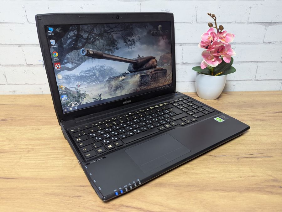 Ноутбук Б/В Fujitsu LifeBook A544, Intel Core i5-4200M, DDR3 8 GB, SSD 128GB, 15.6" HD