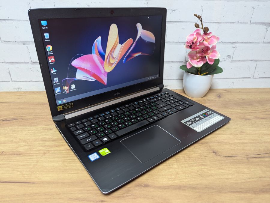 Ноутбук Б/В Acer Aspire A515-51, Intel Core i5-7200U, DDR4 16 GB, SSD 128GB, NVIDIA GeForse 940MX 2Gb, 15.6"