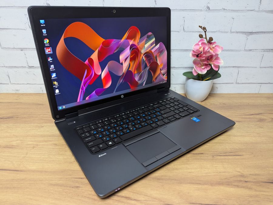 Ноутбук Б/В HP ZBook, Intel Core i7-4800MQ, DDR3, SSD 128GB + SSD 1TB, NVIDIA Quadro K3100M, 17" Full HD