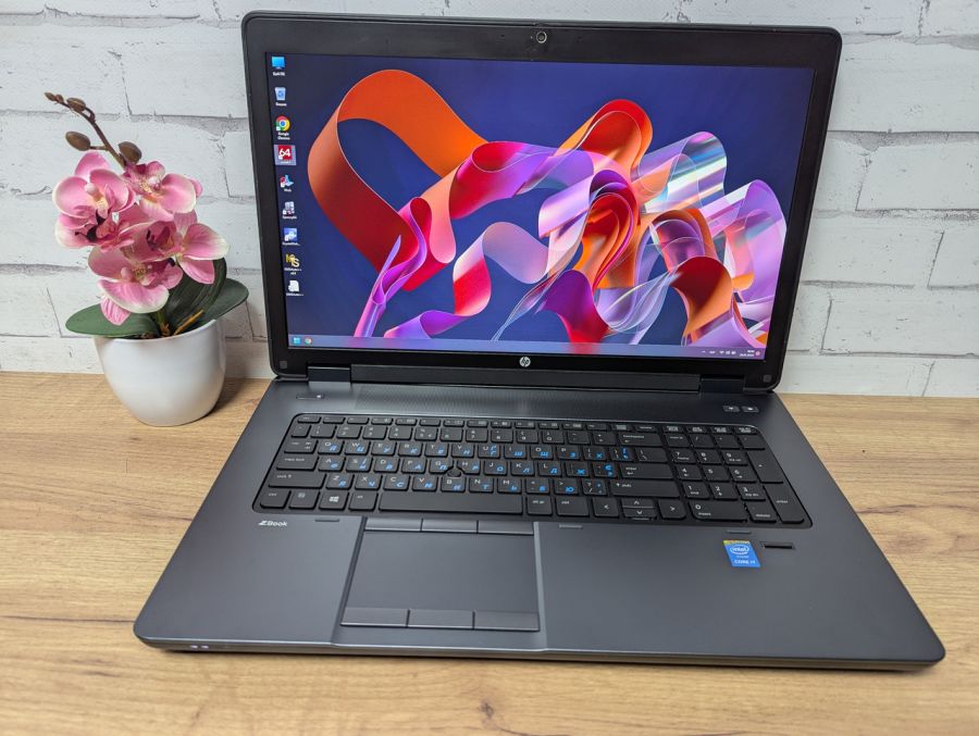Ноутбук Б/В HP ZBook, Intel Core i7-4800MQ, DDR3, SSD 128GB + SSD 1TB, NVIDIA Quadro K3100M, 17" Full HD