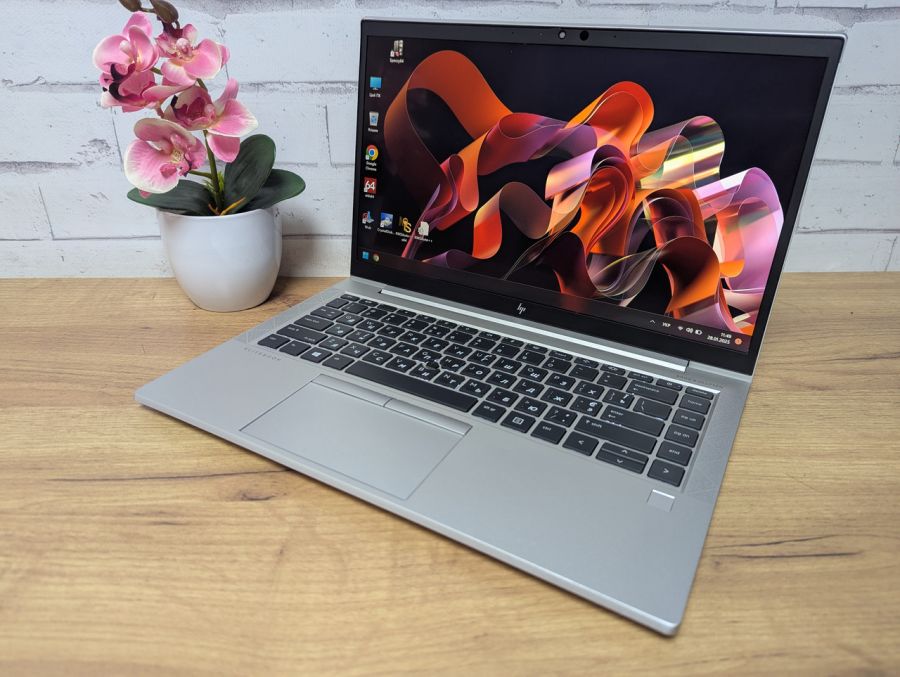 Уцінка! Ноутбук Б/В HP EliteBook 845 G7, AMD Ryzen 5 PRO, DDR4 16 GB, SSD 256GB, AMD Radeon Graphics, 14" Full HD Сенсор