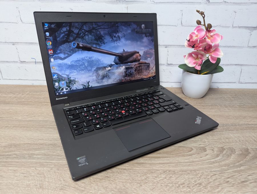 Уцінка! Ноутбук Б/В Lenovo ThinkPad T440, Intel Core i5-4210U, DDR3 8 GB, SSD 128GB, 14" HD