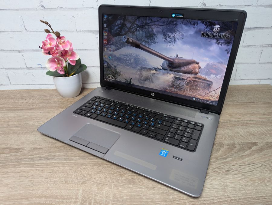 Ноутбук Б/В HP ProBook 470 G1, Intel Core i5-4200M, DDR3 8 GB, SSD 128GB, AMD Radeon HD 8700M, 17.3" HD