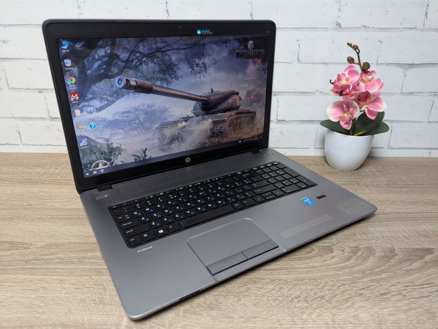 Ноутбук Б/В HP ProBook 470 G1, Intel Core i5-4200M, DDR3 8 GB, SSD 128GB, AMD Radeon HD 8700M, 17.3" HD