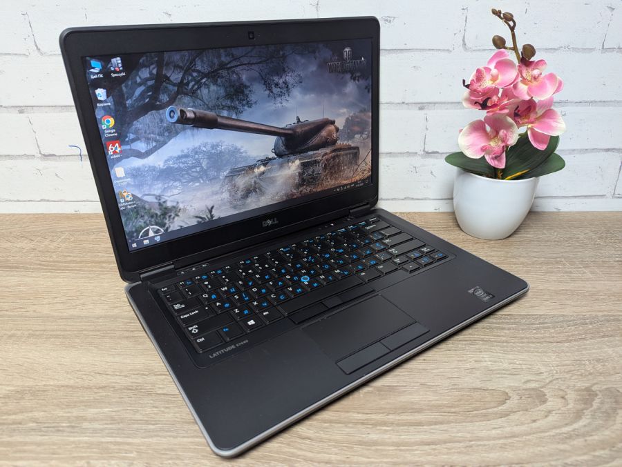 Уцінка! Ноутбук Б/В Dell Latitude E7440, Intel Core i5-4310U, DDR3 8 GB, SSD 128GB, 14" HD