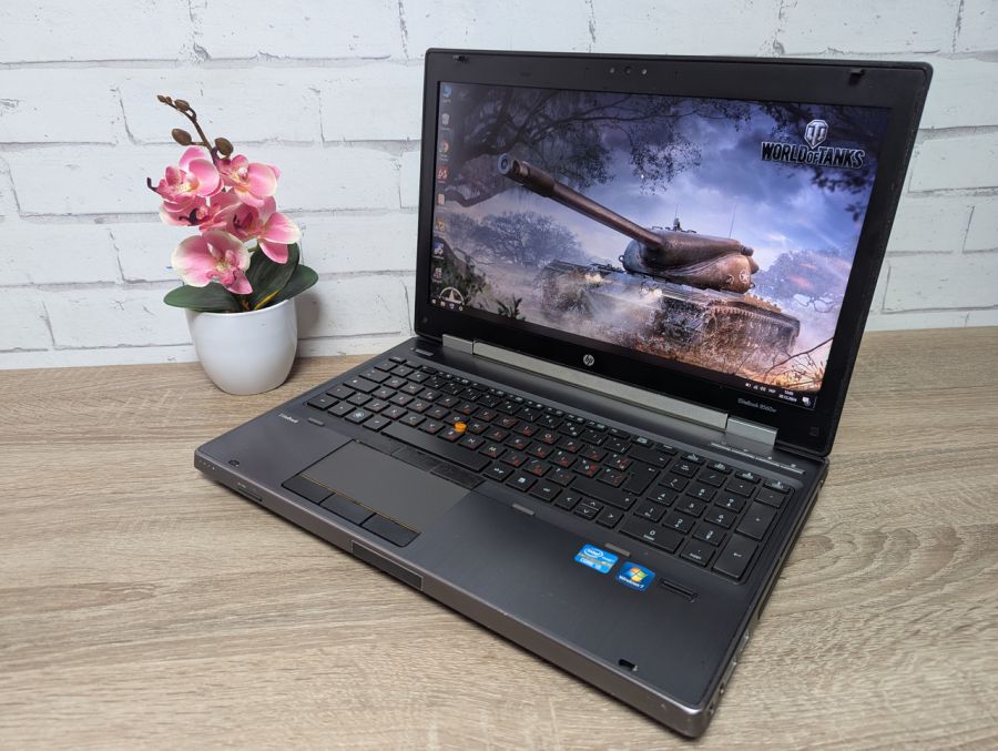 Уцінка! Ноутбук Б/В HP EliteBook 8560W, Intel Core i5-2520M, DDR3 8 GB, SSD 128GB, NVIDIA Quatro 2000M (2Gb), 15.6"