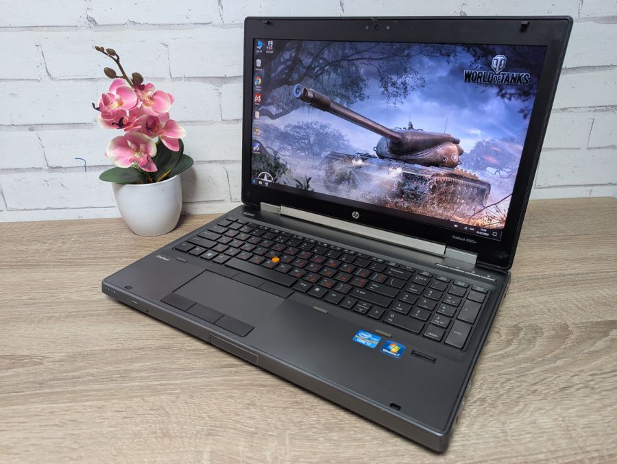 Уцінка! Ноутбук Б/В HP EliteBook 8560W, Intel Core i7-3610QM, DDR3 16 GB, SSD 256GB, NVIDIA Quadro K1000M 2Gb, 15.6" Full HD