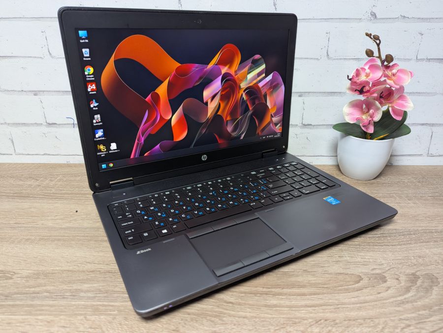 Ноутбук Б/В HP ZBook 15, Intel Core i7-4700MQ, DDR3 16 GB, SSD 360GB, NVIDIA Quadro K610M 1Gb, 15.6" Full HD