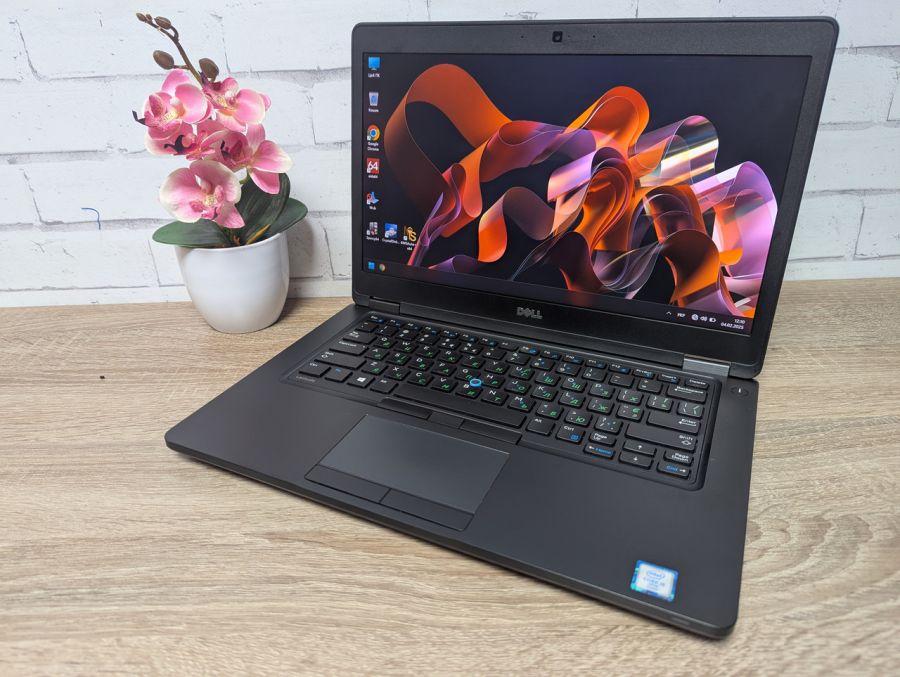 Ноутбук Б/В Dell Latitude 5480, Intel Core i5-6300U, DDR4 8 GB, SSD 256GB, 14" Full HD
