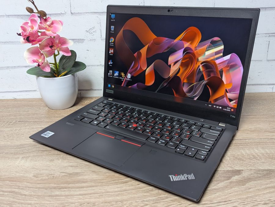 Ноутбук Б/В Lenovo ThinkPad T14S, Intel Core i5-10210U, DDR3 8 GB, SSD 256GB, 14" Full HD