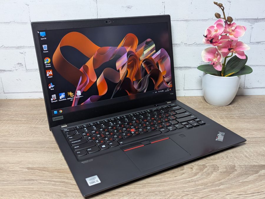 Ноутбук Б/В Lenovo ThinkPad T14S, Intel Core i5-10210U, DDR3 8 GB, SSD 256GB, 14" Full HD