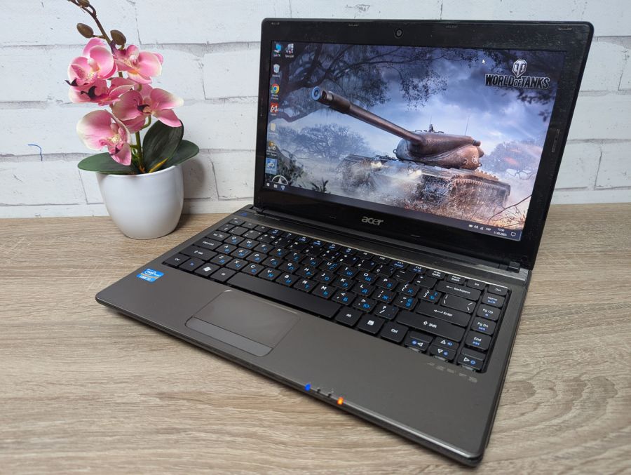 Уцінка! Ноутбук Б/В Acer Aspire 3750, Intel Core i3-2310M, DDR3 8 GB, SSD 128GB, 13.3" HD
