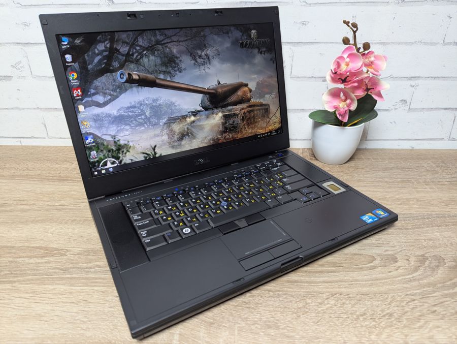 Ноутбук Б/В Dell Latitude E6510, Intel Pentium P6100, DDR3 4 GB, SSD 128GB, 15.6" (1600x900x60Hz)