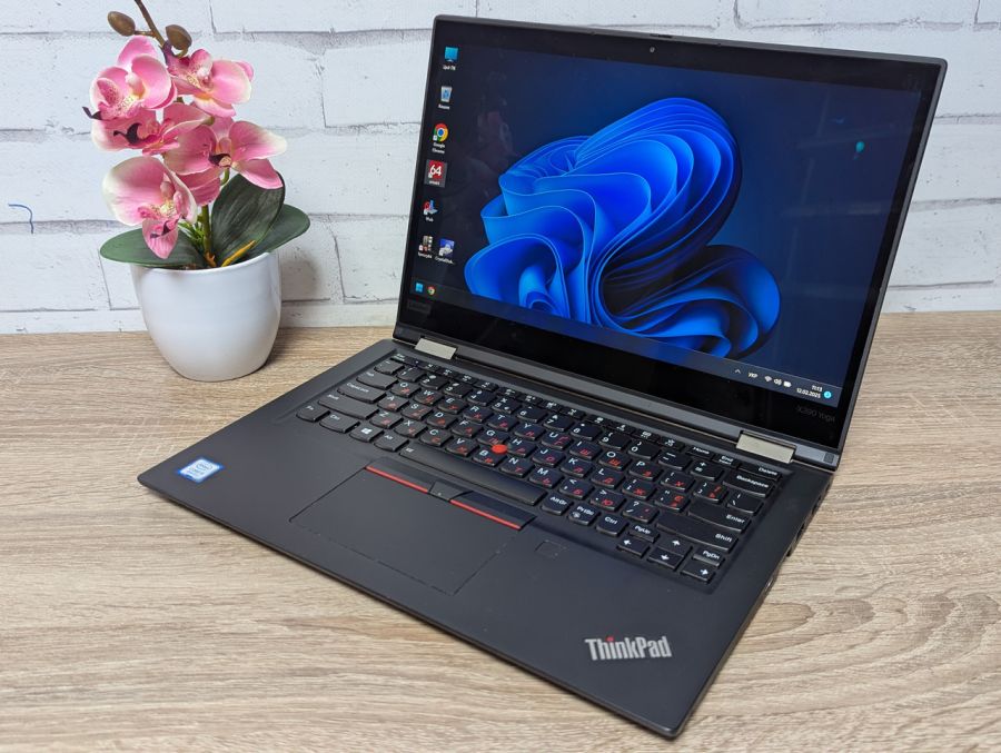 Ноутбук Б/В Lenovo ThinkPad X390 Yoga, Intel Core i5-8265U, DDR3 8GB, SSD 256GB, 13" Full HD Сенсор