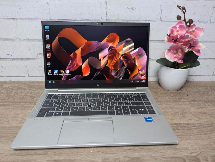 Ноутбук Б/В HP EliteBook 840 G8, Intel Core i5-1135G7, DDR4 16 GB, SSD 256GB, 14" Full HD Сенсор