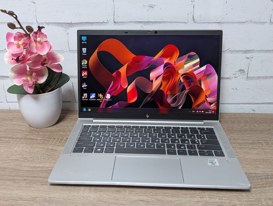 Уцінка! Ноутбук Б/В HP EliteBook 830 G7, Intel Core i5-10Gen, DDR4 16 GB, SSD 256GB, 13" Full HD
