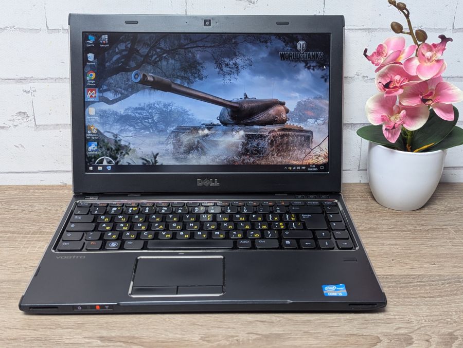 Уцінка! Ноутбук Б/В Dell Vostro V131, Intel Core i5-2430M, DDR3 8 GB, SSD 128GB, 13.3" HD